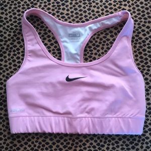 Nike fit Livestrong pink sports bra